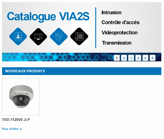 Catalogue VIA2S